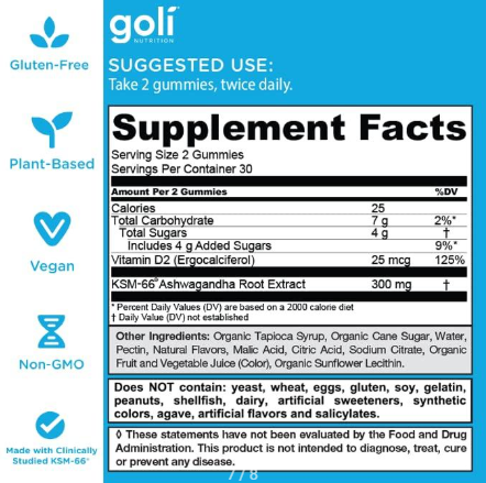 Nutracalm Ashwandha Gummies
