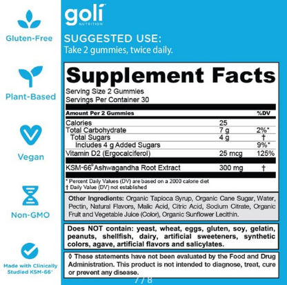 Nutracalm Ashwandha Gummies